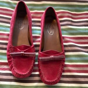 Talbots Red Flats with Classic Design